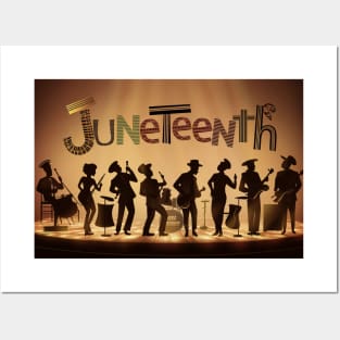 Juneteenth Jubilee: Let the Music Play! Posters and Art